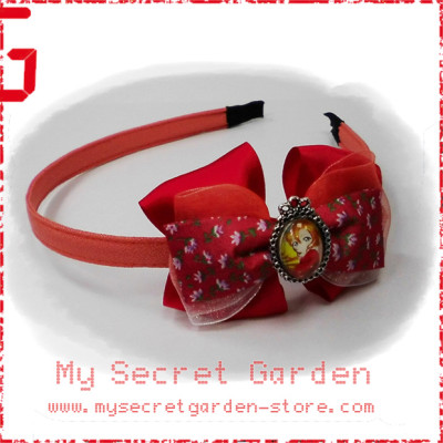 Love Live ! School Idol Project ラブライブ Honoka Kousaka Anime Cabochon Hair Bows ( Hair Clip or Hair Band )